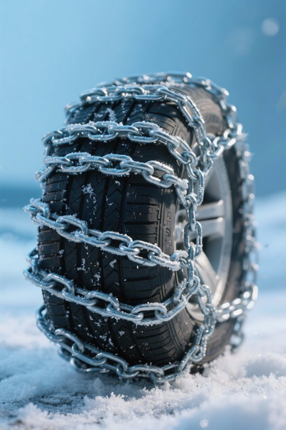 carry tire chains prepared