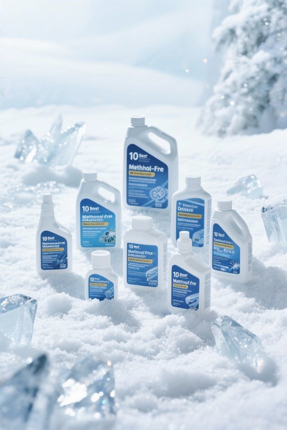 methanol free driveway de icers