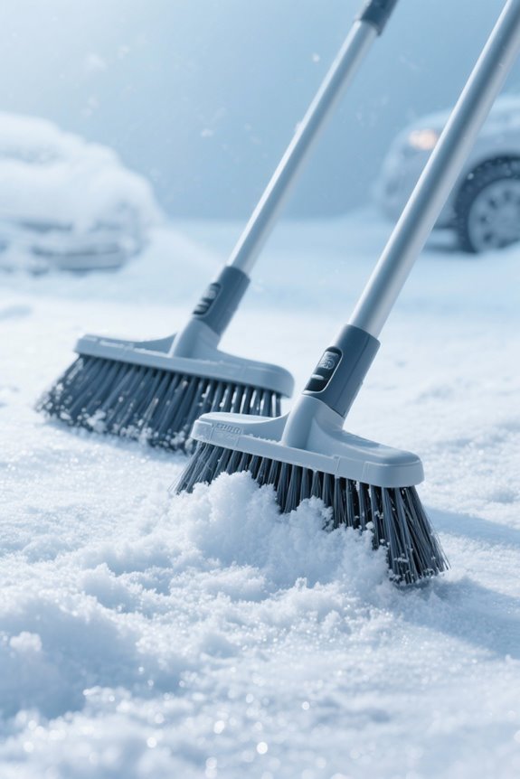 push broom snow removal factors