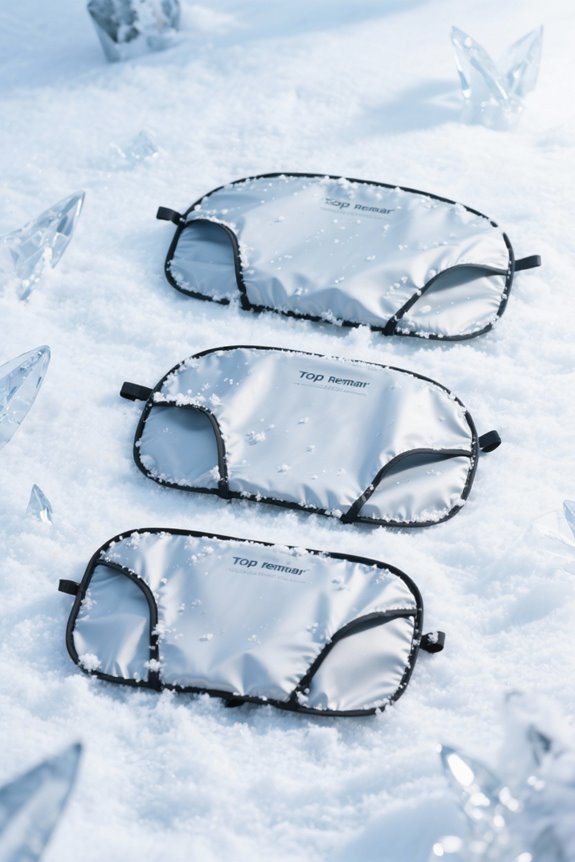 rear window snow covers
