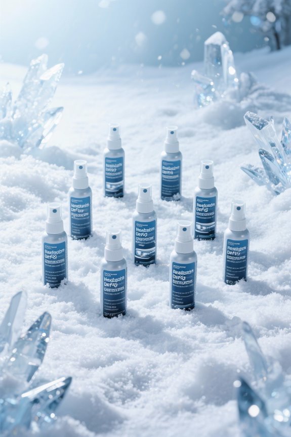 top headlight defogging sprays